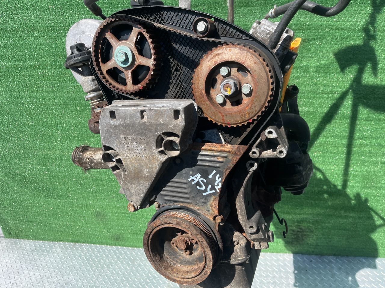 Двигатель Volkswagen Golf 1.9л 2003 — фото 6