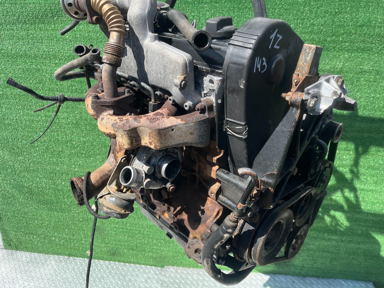 Двигатель Volkswagen Sharan 1.9л 1997 — фото 4