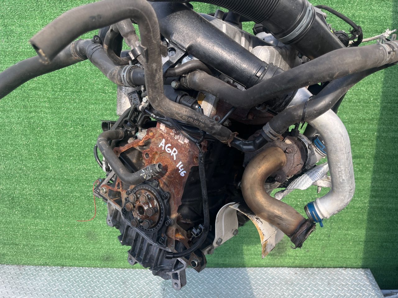 Двигатель Volkswagen Golf 1.9л 2000 — фото 7