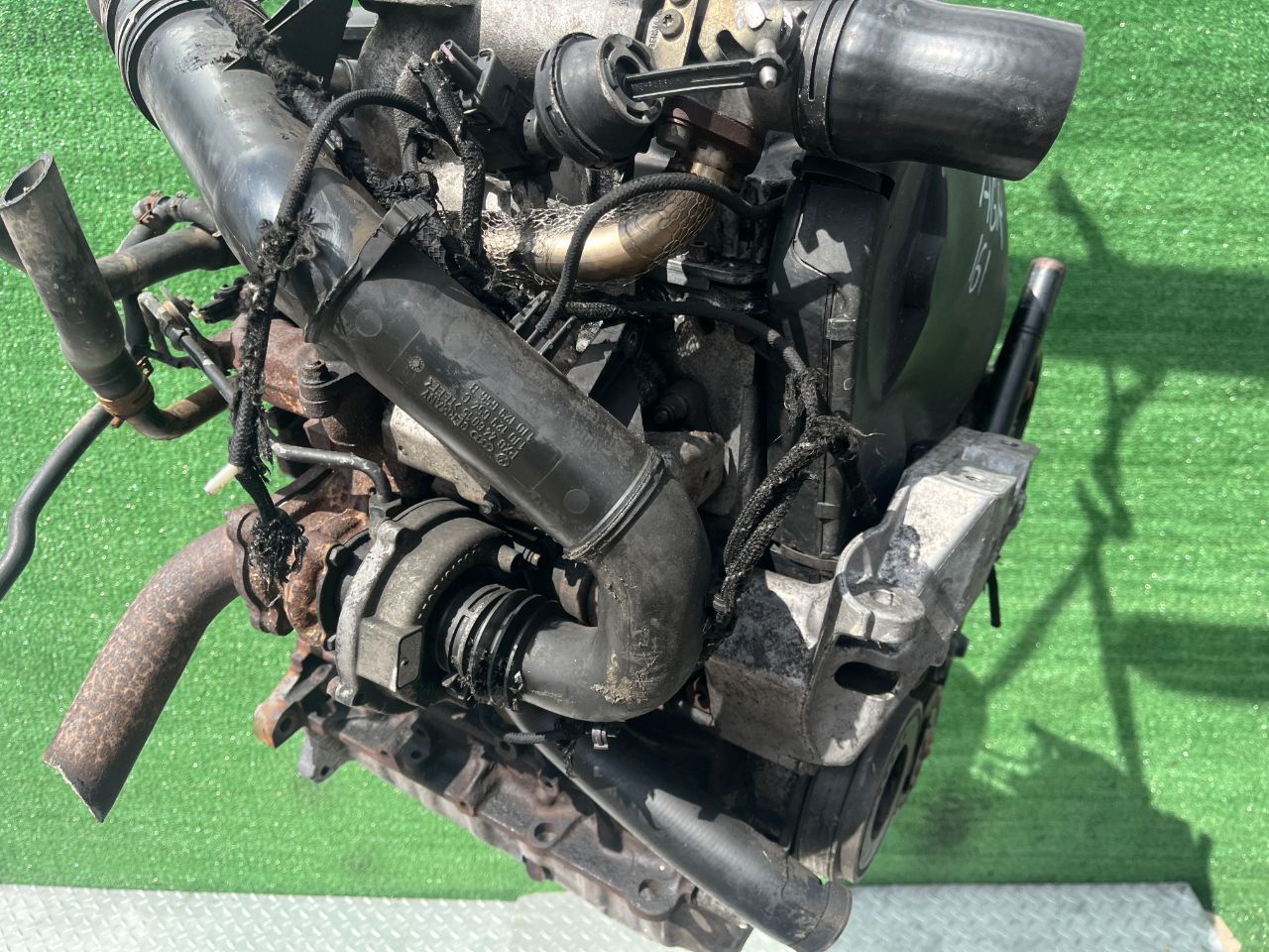 Двигатель Volkswagen Golf 1.9л 2000 — фото 9