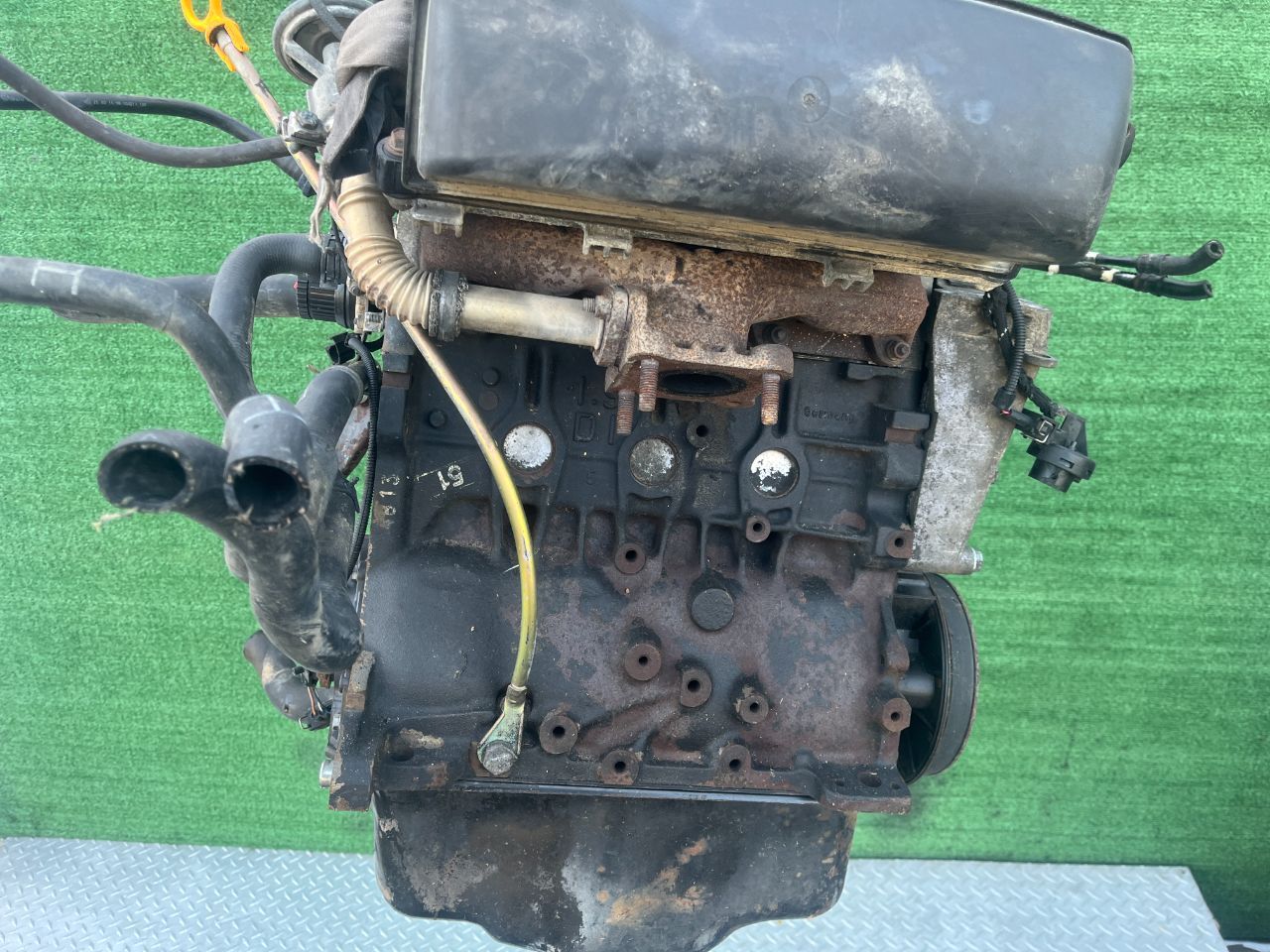Двигатель Volkswagen Polo 1.7л 1999 — фото 7