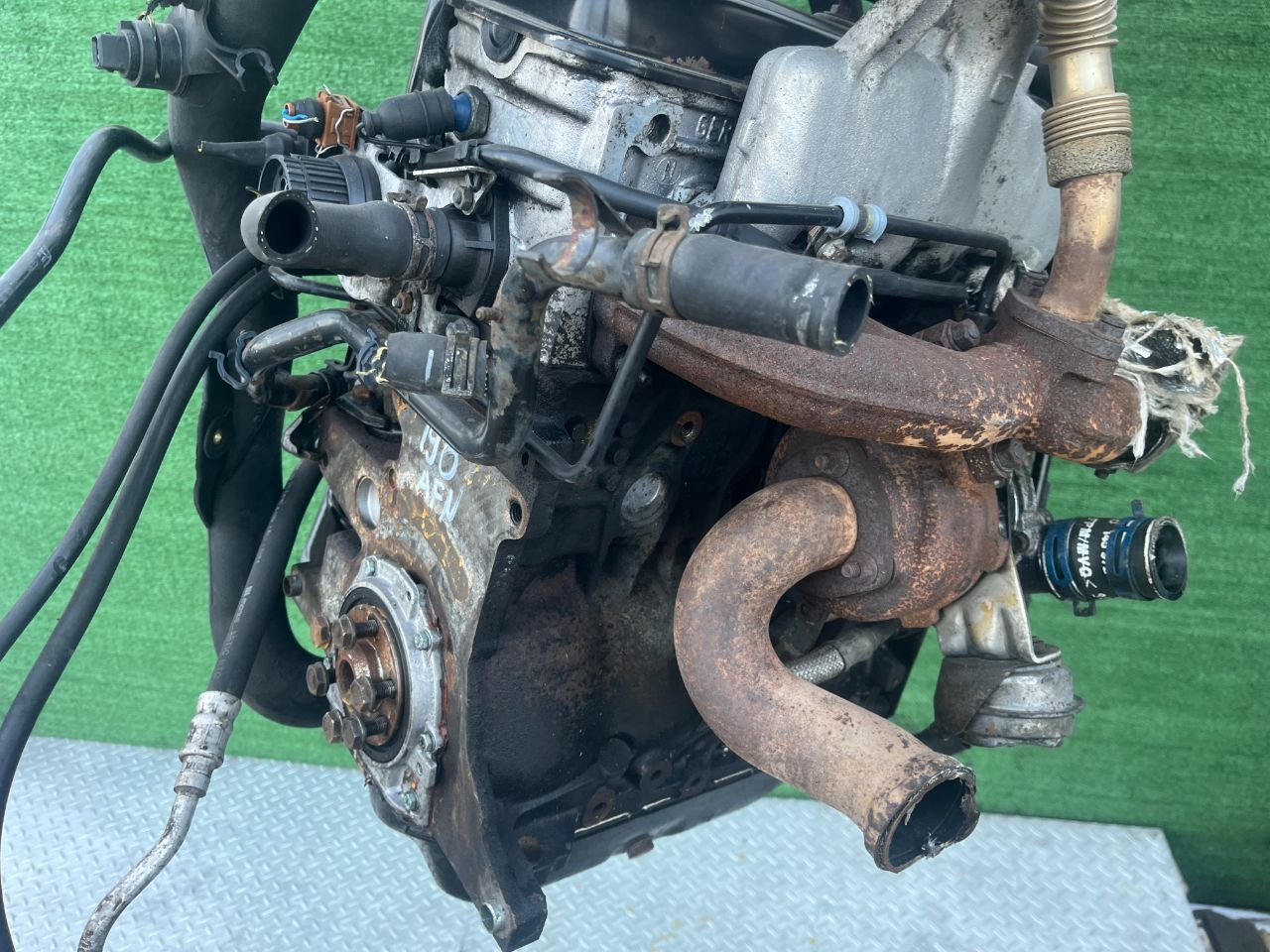 Двигатель Volkswagen Sharan 1.9л 1999 — фото 4