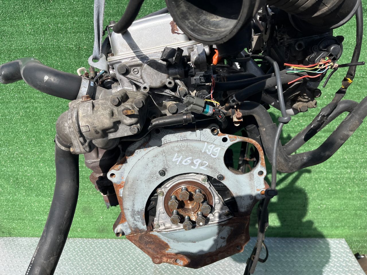 Двигатель Mitsubishi Carisma 1.6л 2000 — фото 6