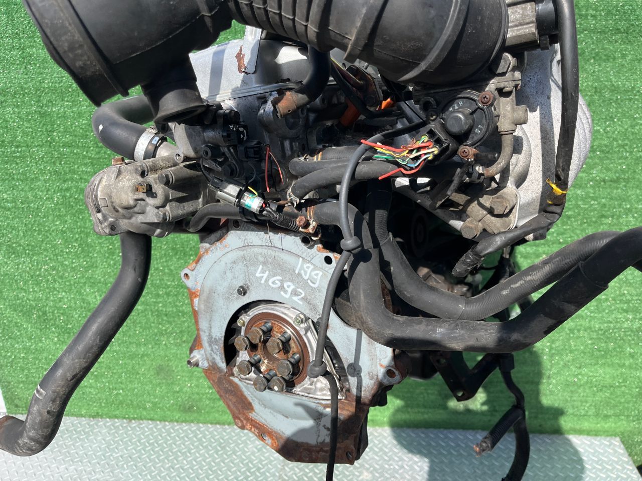 Двигатель Mitsubishi Carisma 1.6л 2000 — фото 7
