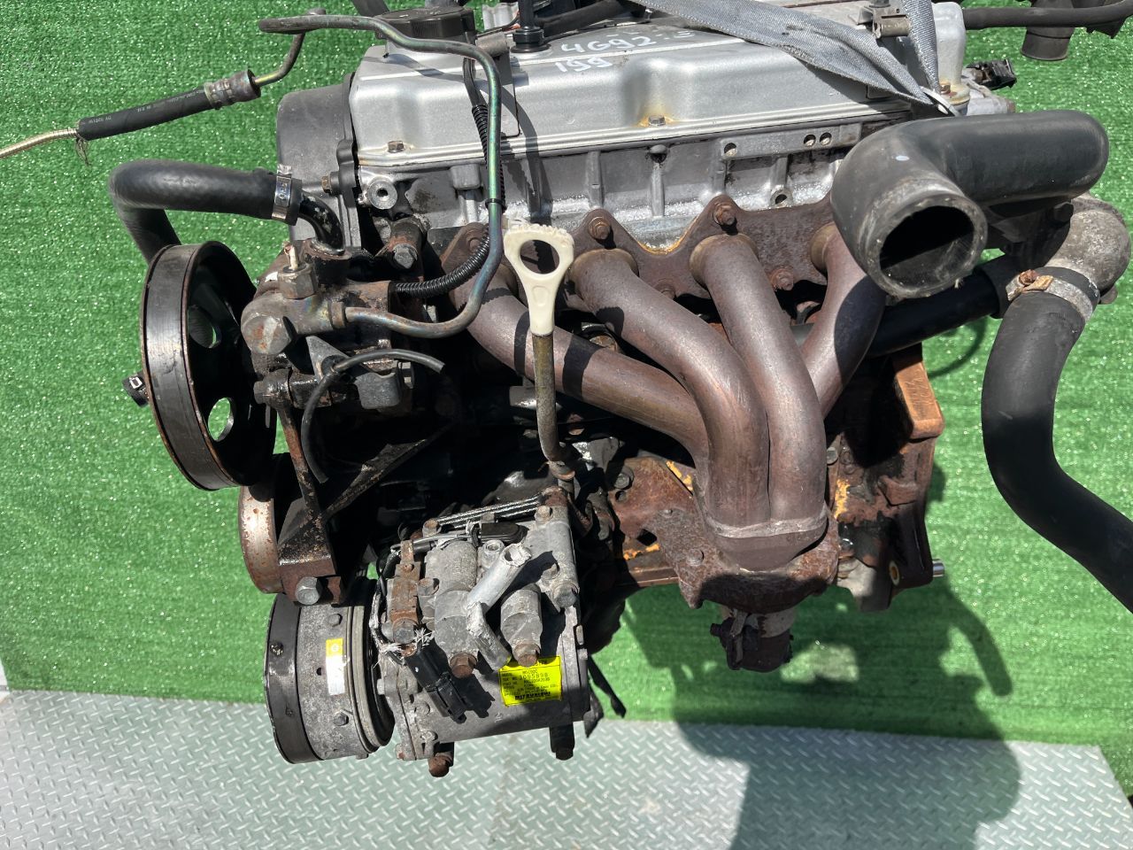 Двигатель Mitsubishi Carisma 1.6л 2000 — фото 3