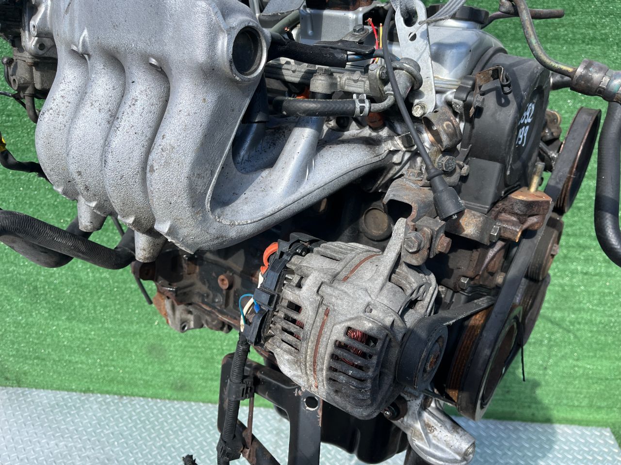 Двигатель Mitsubishi Carisma 1.6л 2000 — фото 9