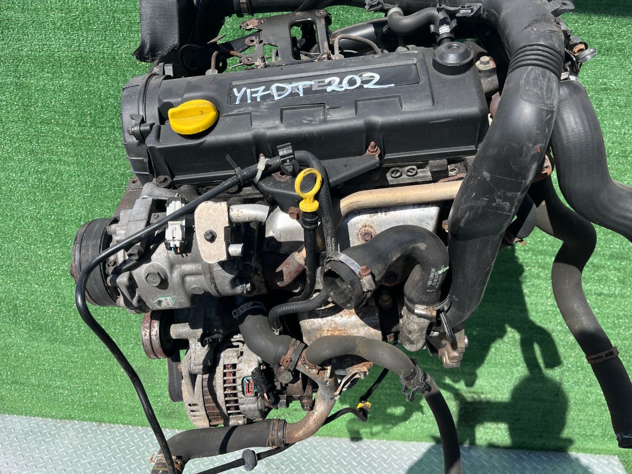 Двигатель Opel Astra 1.7л 2002 — фото 4
