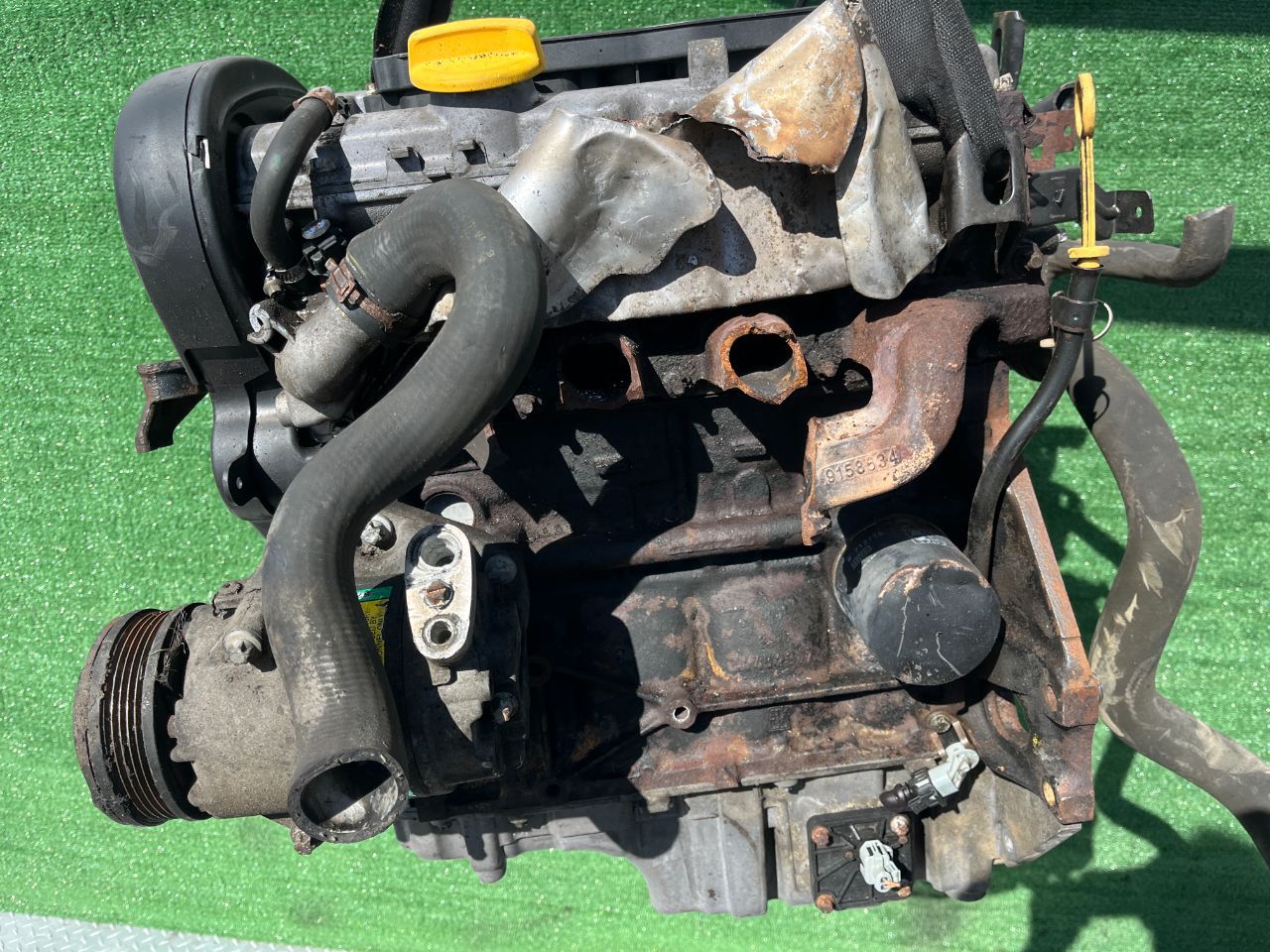 Двигатель Opel Meriva 1.8л 2002 — фото 2
