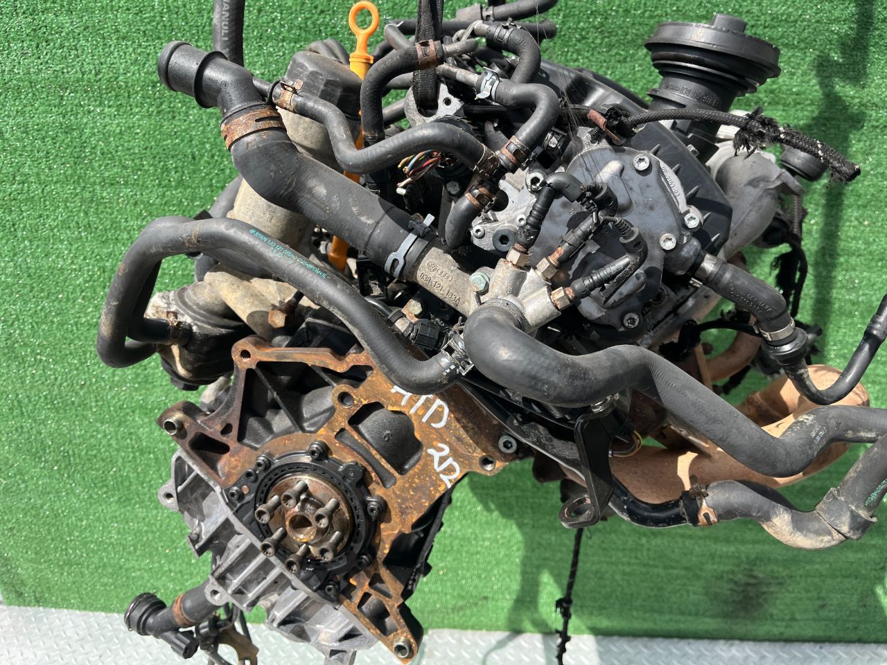 Двигатель Volkswagen Golf 1.9л 2001 — фото 9