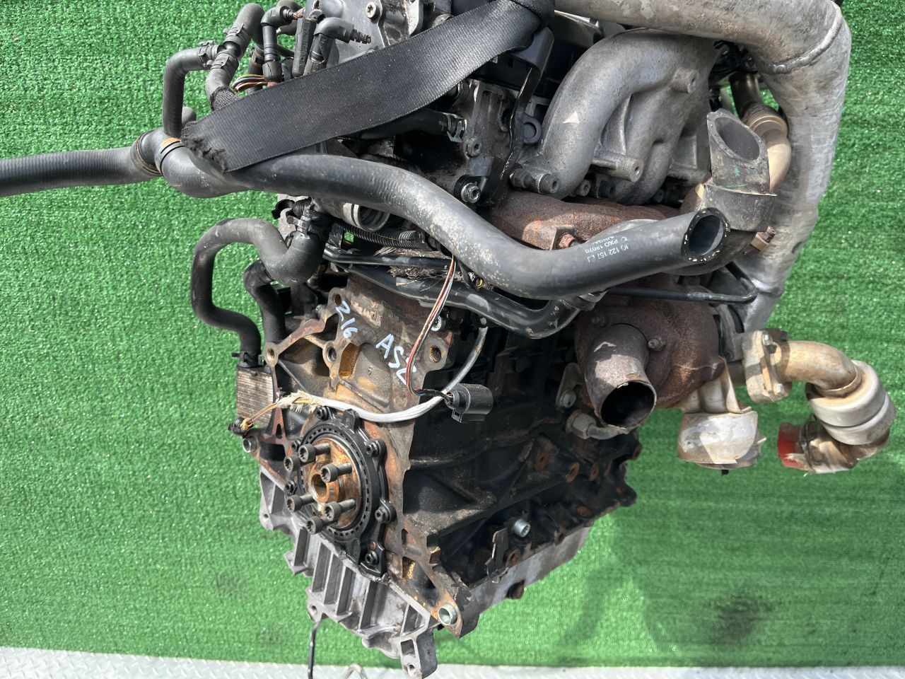 Двигатель Volkswagen Golf 1.9л 2002 — фото 6