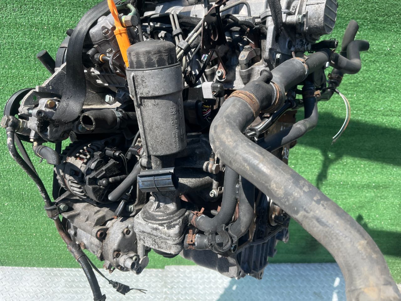 Двигатель Volkswagen Golf 1.9л 2000 — фото 4