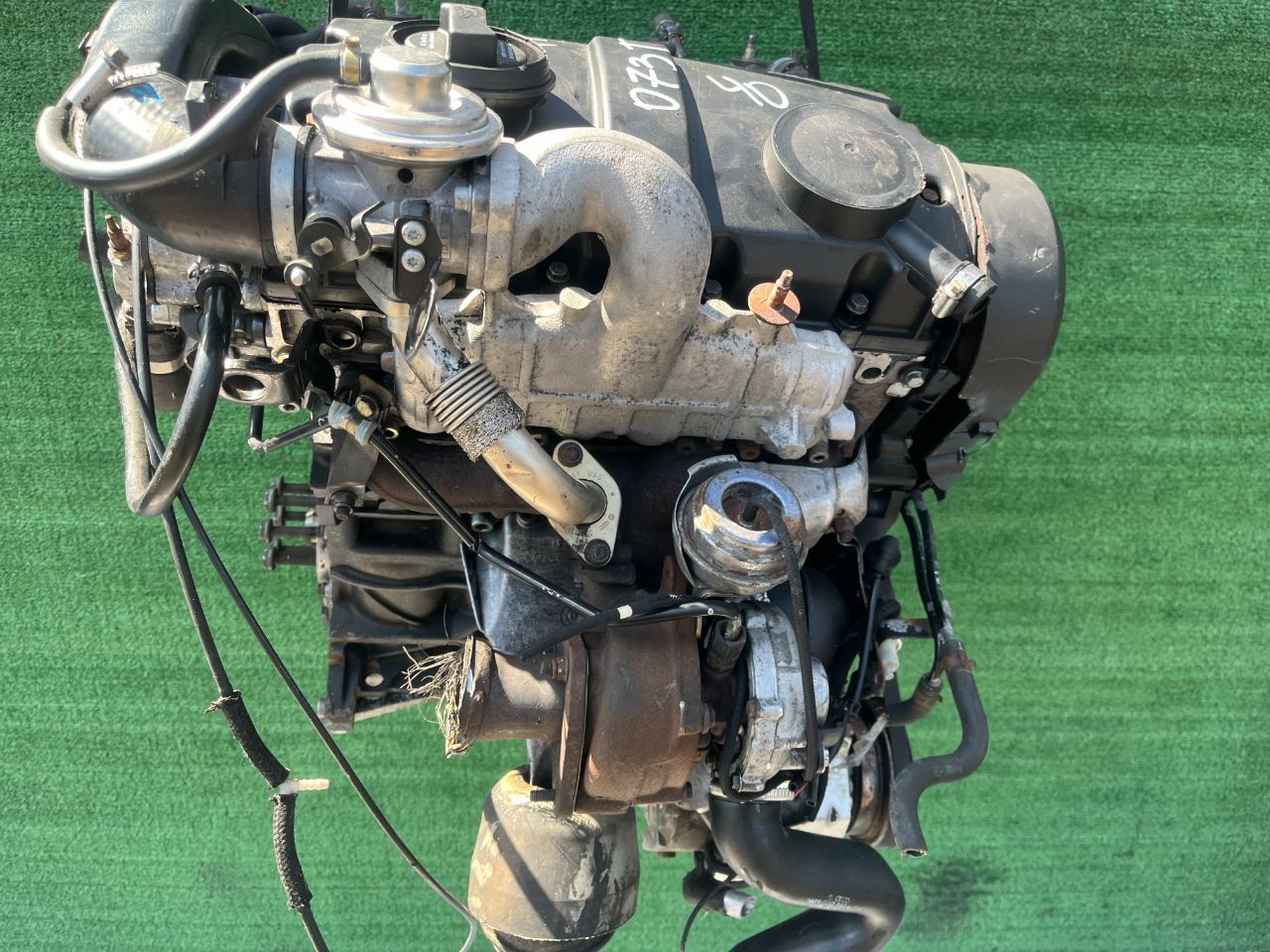 Двигатель Volkswagen Passat 1.9л 2001 — фото 8