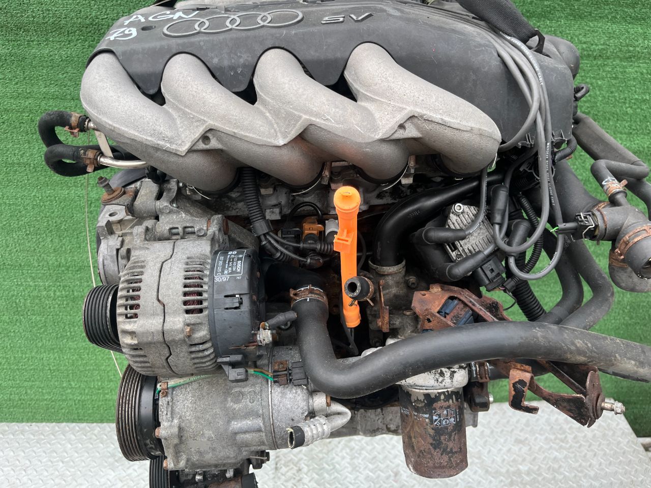 Двигатель Audi A3 1.8л 2000 — фото 4