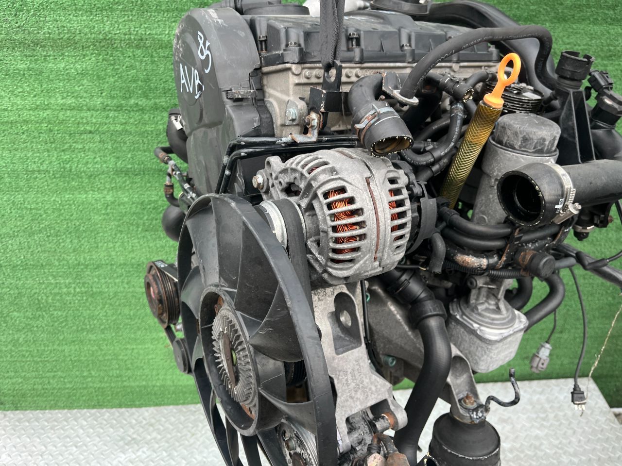 Двигатель Volkswagen Passat 1.9л 2002 — фото 6