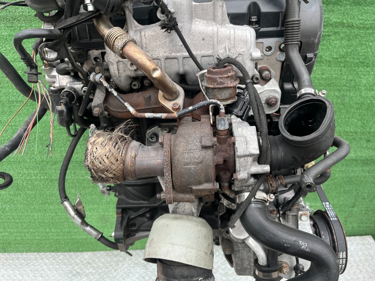 Двигатель Volkswagen Passat 1.9л 2002 — фото 4