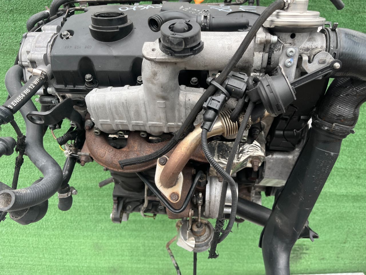 Двигатель Volkswagen Golf 1.9л 2003 — фото 8