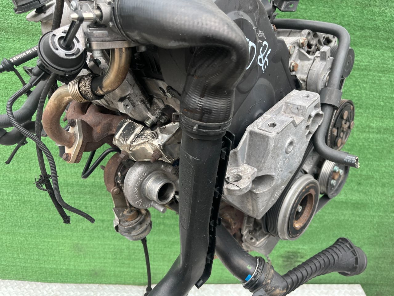 Двигатель Volkswagen Golf 1.9л 2003 — фото 9