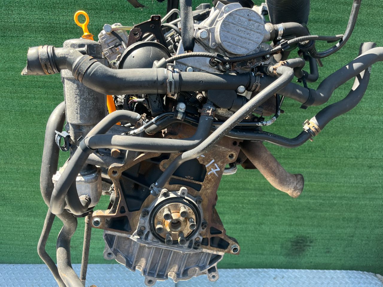 Двигатель Volkswagen Golf 1.9л 2000 — фото 9