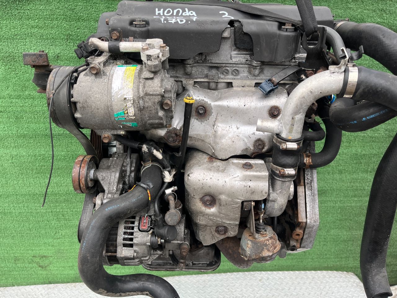 Двигатель Honda Civic 1.7л 2001 — фото 4