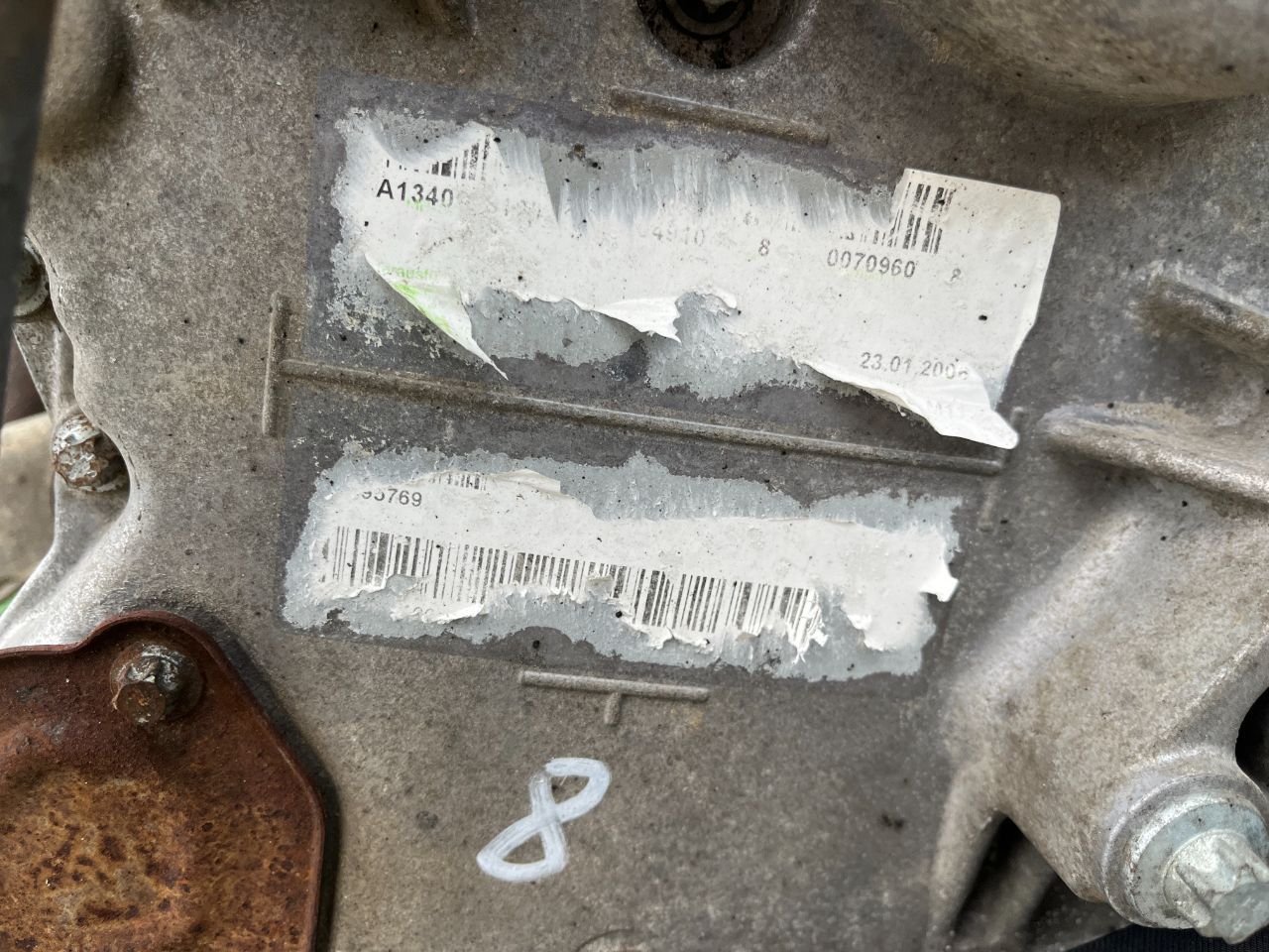 Двигатель Mitsubishi Colt 1.1л 2004 — фото 9
