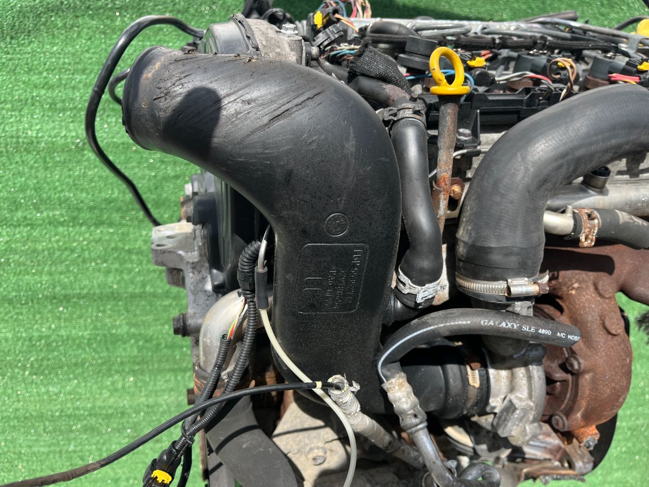 Патрубок турбины