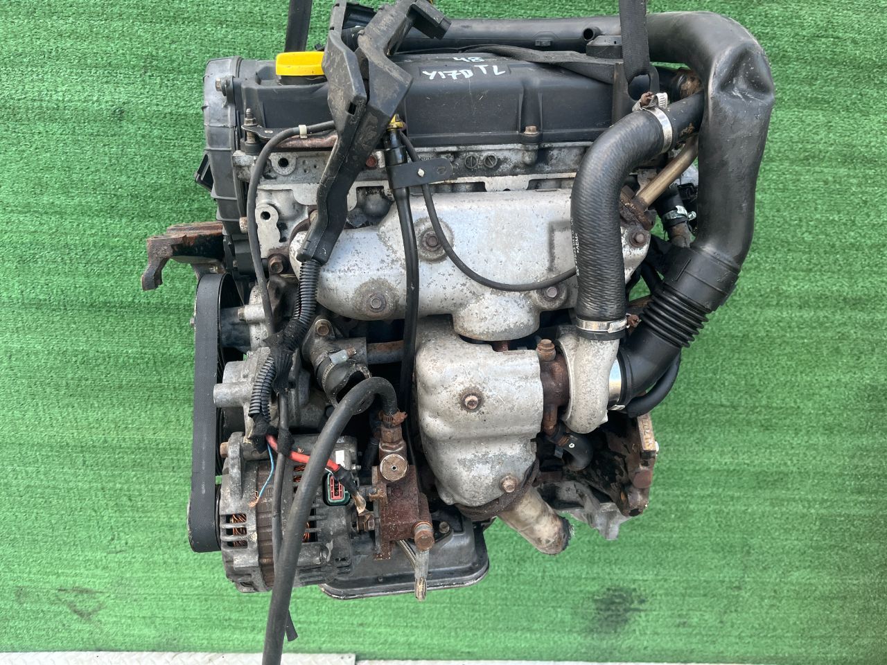Двигатель Opel Astra 1.7л 2001 — фото 4