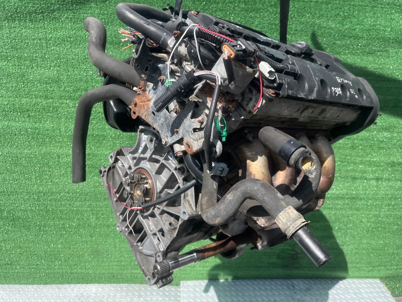 Двигатель Peugeot 307 2л 2002 — фото 3
