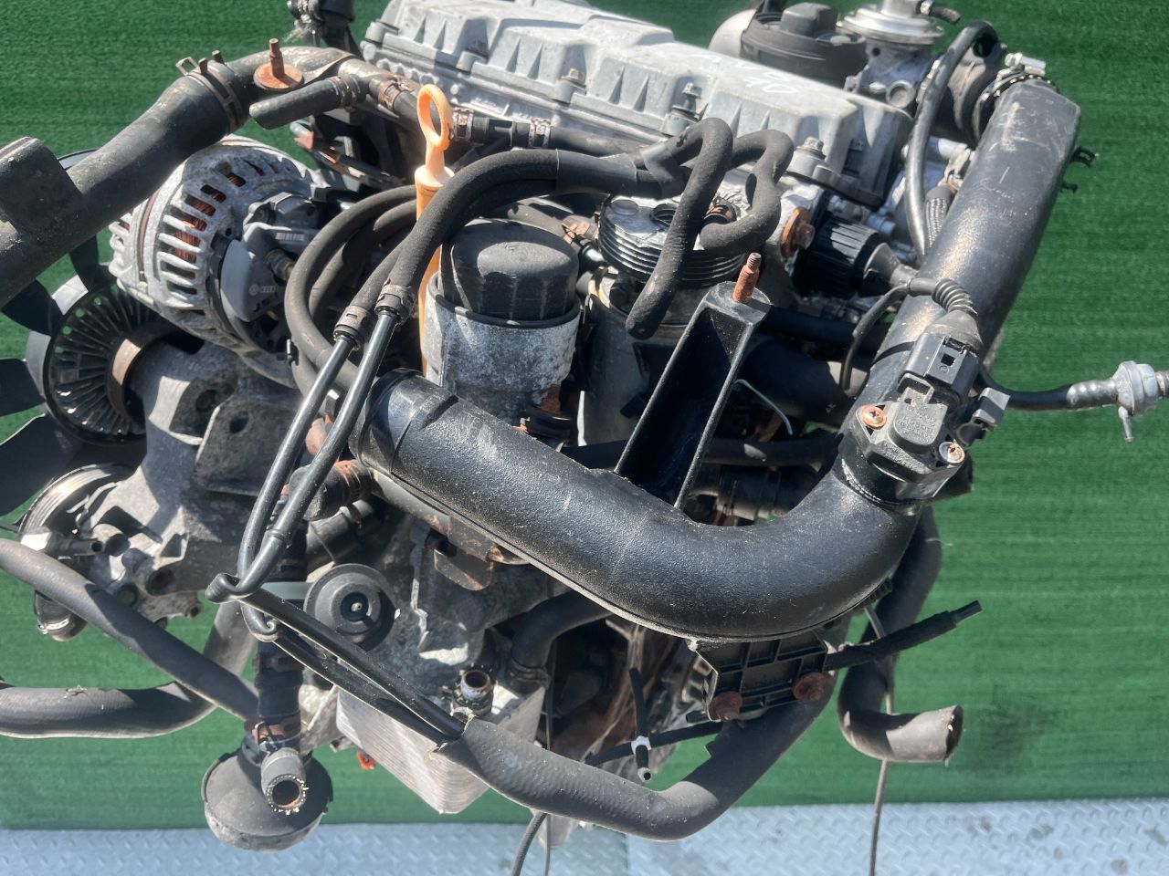Двигатель Volkswagen Passat 1.9л 2001 — фото 8