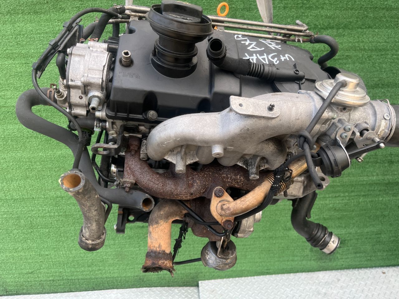 Двигатель Volkswagen Golf 1.9л 2001 — фото 8