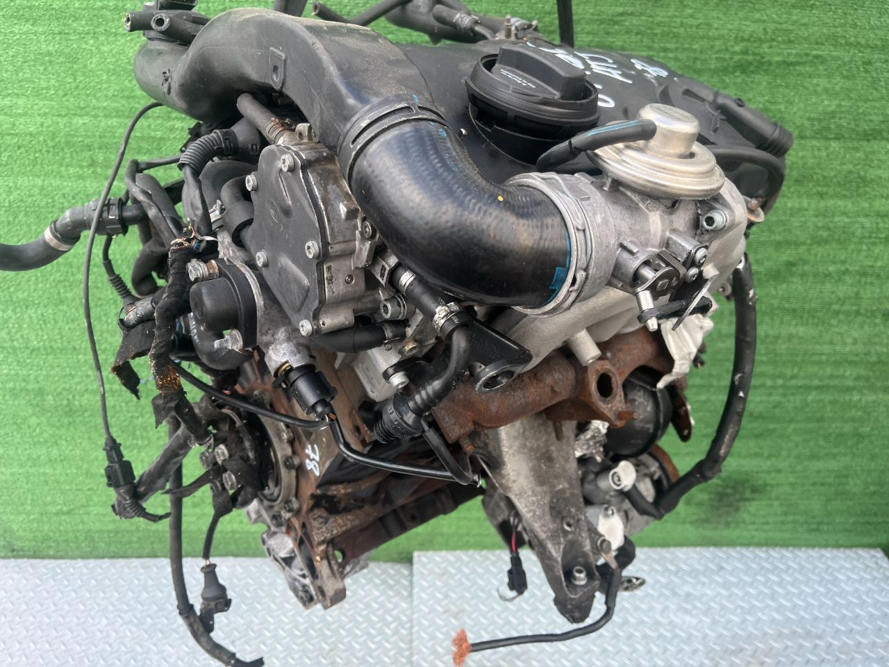 Двигатель Audi A4 1.9л 2000 — фото 9