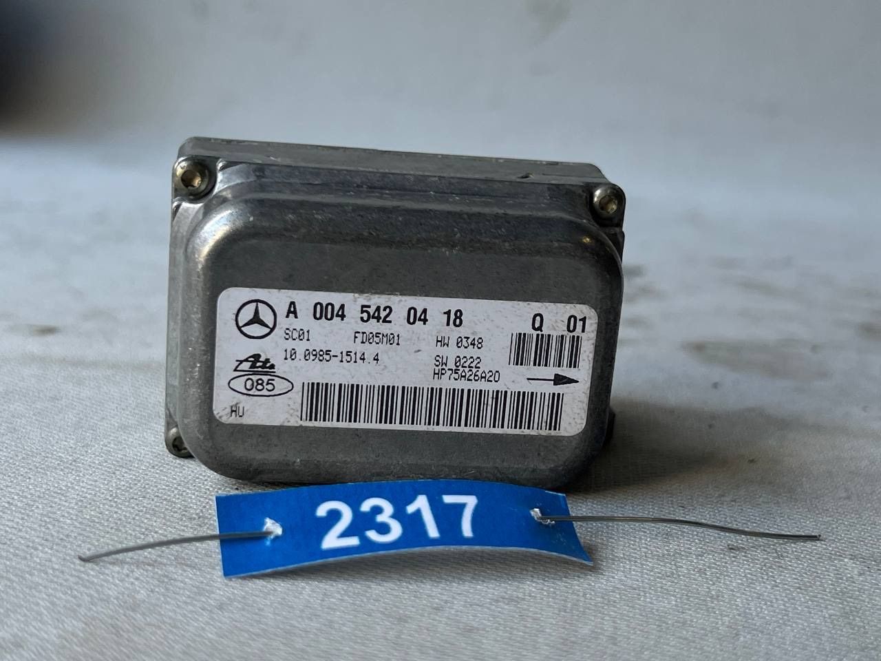 Mercedes C W203 — Датчик ускорения, фото 1